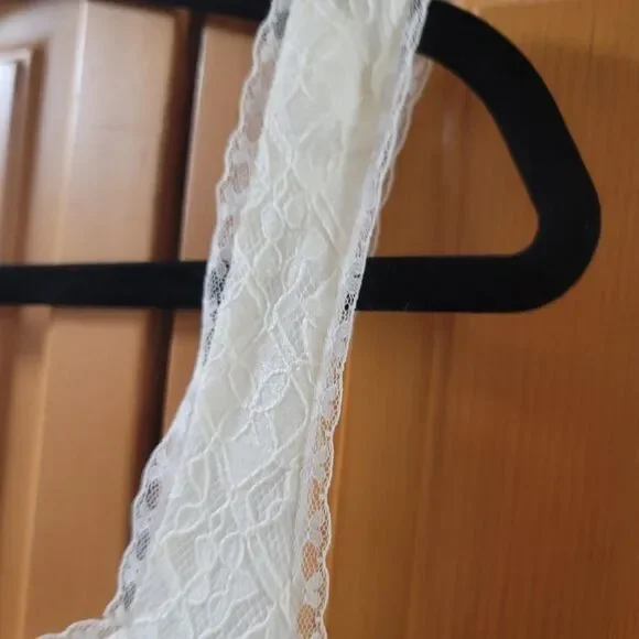 Astr The Label White Lace Bustier Style Dress Size Large NWT - Picture 5 of 8